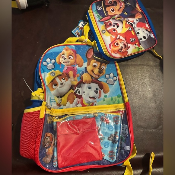 Bioworld Other - Bioworld paw patrol backpack set